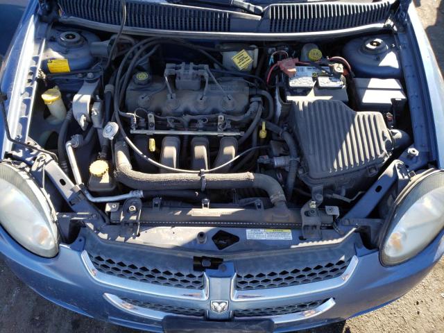 1B3ES26C83D233670 - 2003 DODGE NEON SE BLUE photo 11