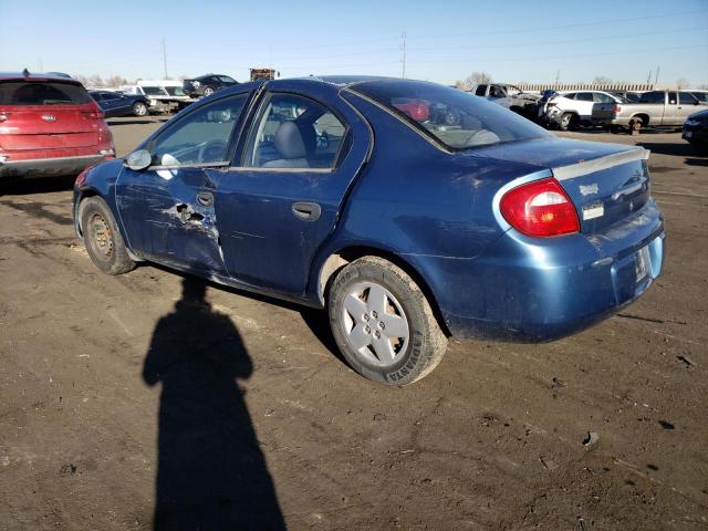 1B3ES26C83D233670 - 2003 DODGE NEON SE BLUE photo 2