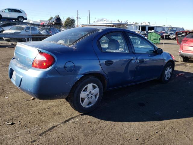 1B3ES26C83D233670 - 2003 DODGE NEON SE BLUE photo 3