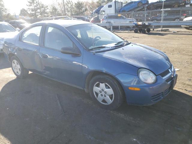 1B3ES26C83D233670 - 2003 DODGE NEON SE BLUE photo 4