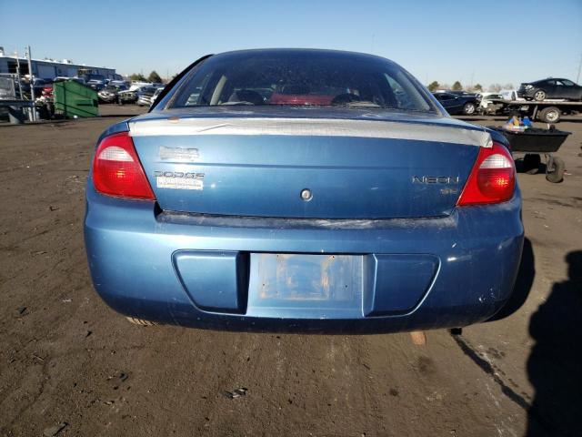 1B3ES26C83D233670 - 2003 DODGE NEON SE BLUE photo 6