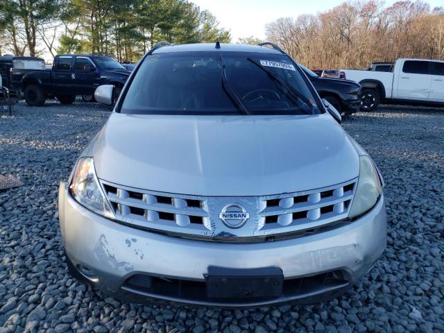 JN8AZ08W54W338956 - 2004 NISSAN MURANO SL SILVER photo 5