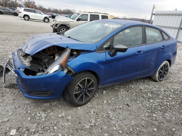 3FADP4BJ3KM110766 - 2019 FORD FIESTA SE BLUE photo 1