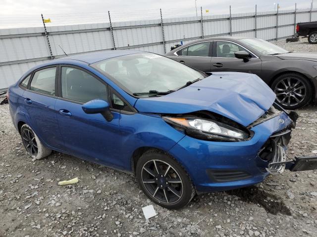 3FADP4BJ3KM110766 - 2019 FORD FIESTA SE BLUE photo 4