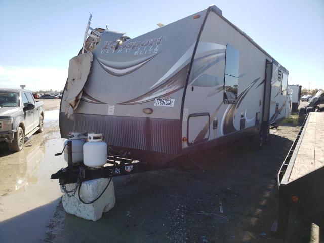 4YDT31R26FT415049 - 2015 KEYSTONE PASSPORT TWO TONE photo 2