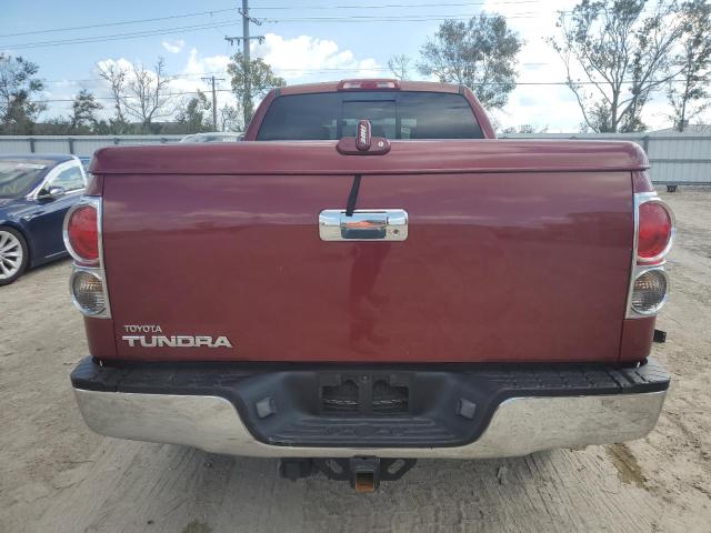 5TBRV54117S473074 - 2007 TOYOTA TUNDRA DOUBLE CAB SR5 BURGUNDY photo 6