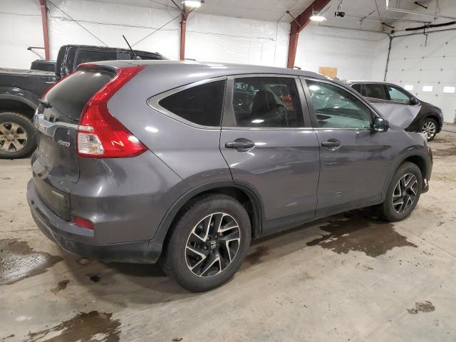 5J6RM4H47GL041853 - 2016 HONDA CR-V SE GRAY photo 3