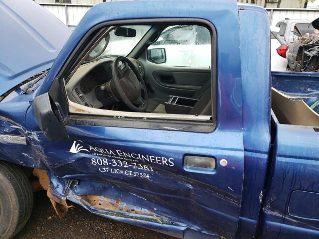 1FTKR1AD1BPA98441 - 2011 FORD RANGER BLUE photo 7