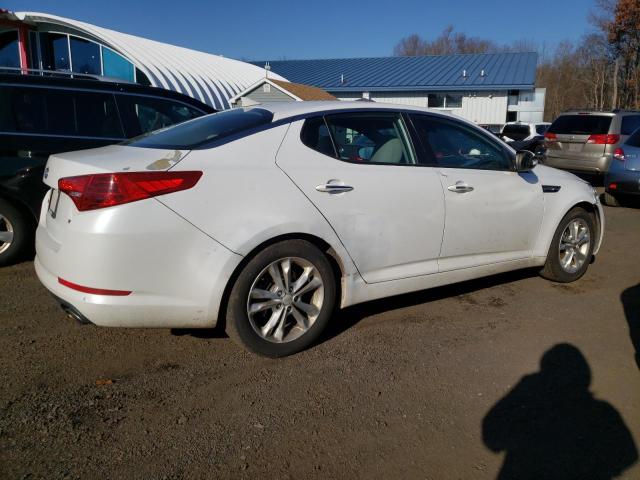 5XXGM4A71CG083074 - 2012 KIA OPTIMA LX WHITE photo 3