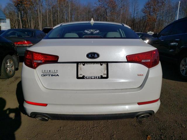 5XXGM4A71CG083074 - 2012 KIA OPTIMA LX WHITE photo 6