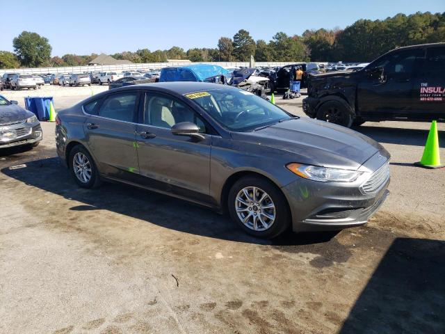 3FA6P0G79JR238171 - 2018 FORD FUSION S GRAY photo 4