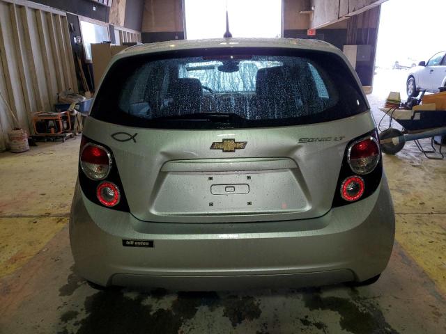 1G1JC6SH9D4188980 - 2013 CHEVROLET SONIC LT SILVER photo 6