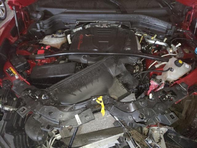 ZASPAKBN2K7C59297 - 2019 ALFA ROMEO STELVIO TI MAROON photo 11