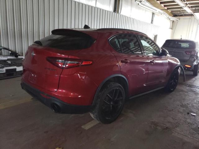 ZASPAKBN2K7C59297 - 2019 ALFA ROMEO STELVIO TI MAROON photo 3