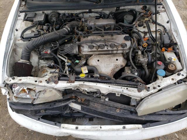 1HGCD7259VA002366 - 1997 HONDA ACCORD EX WHITE photo 11