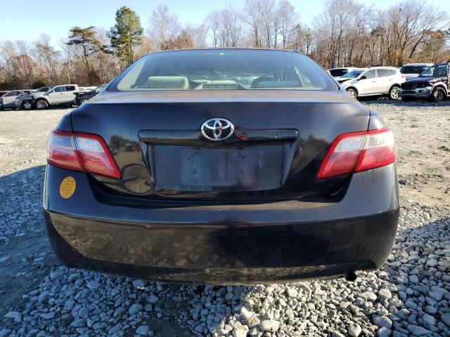 4T1BE46K27U042520 - 2007 TOYOTA CAMRY CE BLACK photo 6