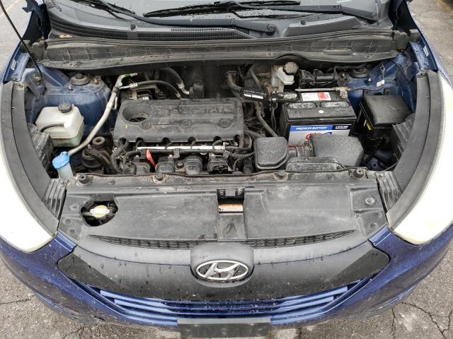 KM8JU3AC4CU456868 - 2012 HYUNDAI TUCSON GLS BLUE photo 11