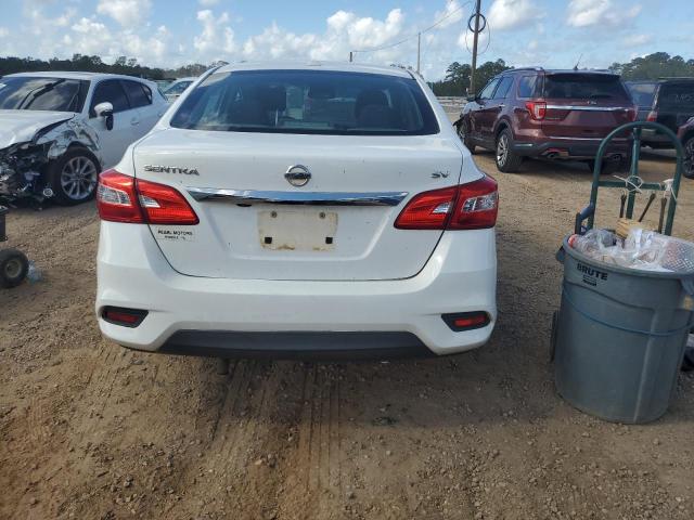 3N1AB7AP8HL639568 - 2017 NISSAN SENTRA S WHITE photo 6