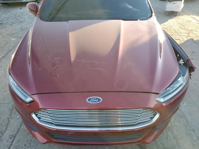 3FA6P0H73DR381149 - 2013 FORD FUSION SE MAROON photo 11