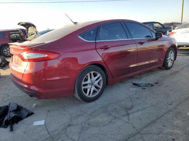 3FA6P0H73DR381149 - 2013 FORD FUSION SE MAROON photo 3