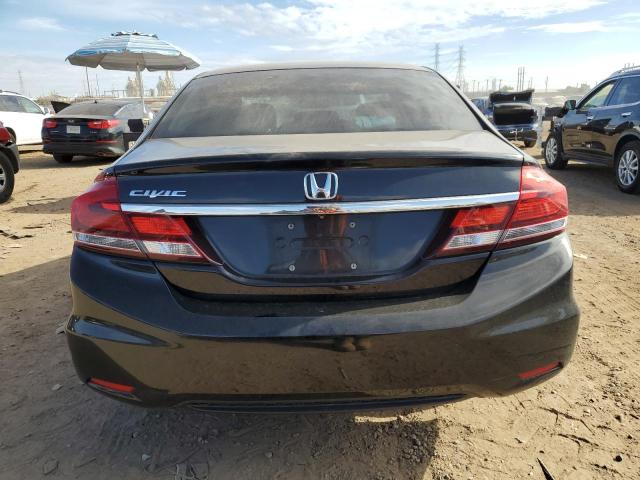 2HGFB2F82FH557768 - 2015 HONDA CIVIC EX BLACK photo 6