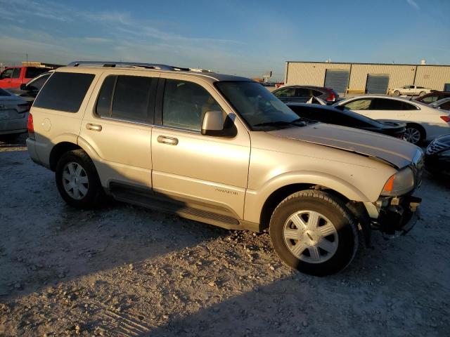 5LMEU68H65ZJ16824 - 2005 LINCOLN AVIATOR BEIGE photo 4