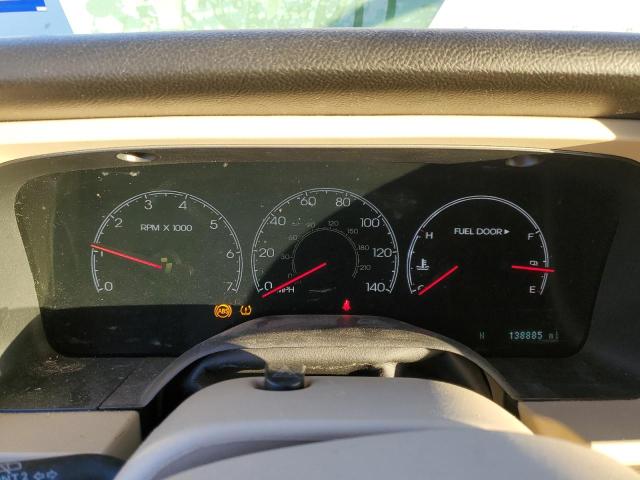 5LMEU68H65ZJ16824 - 2005 LINCOLN AVIATOR 米色 照片 9