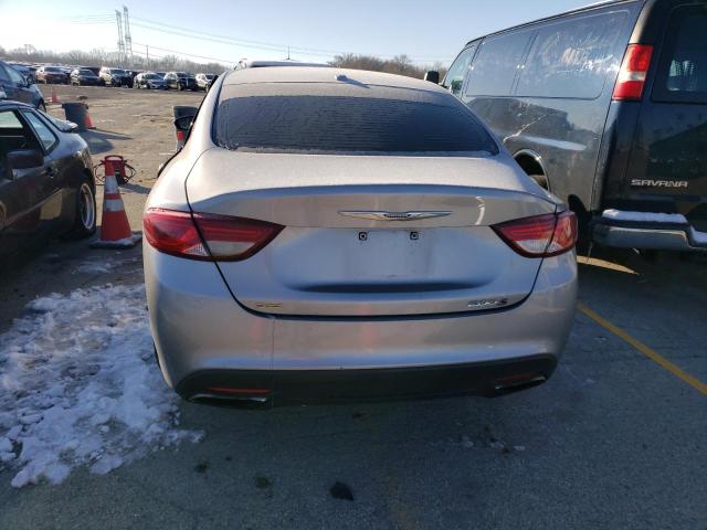 1C3CCCBB5FN745802 - 2015 CHRYSLER 200 S SILVER photo 6