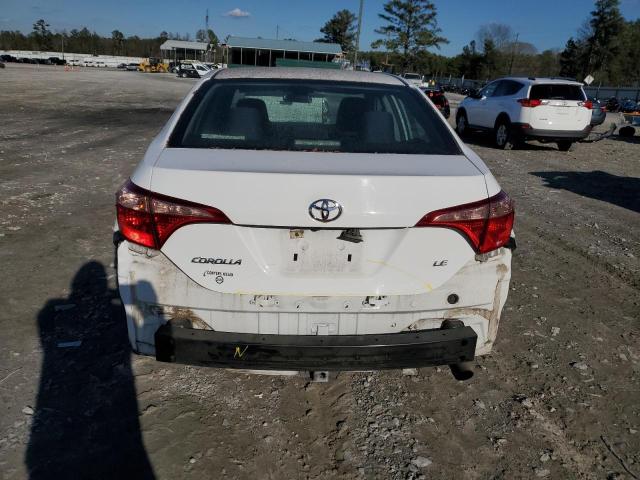 5YFBURHE2KP899079 - 2019 TOYOTA COROLLA L WHITE photo 6