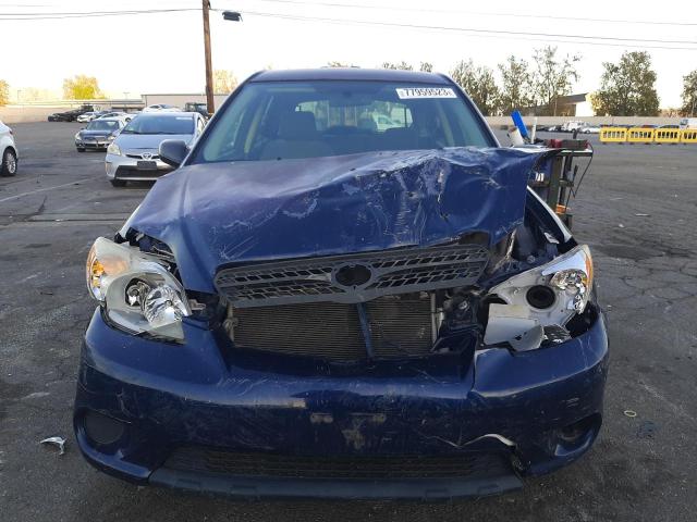 2T1KR32EX5C411752 - 2005 TOYOTA COROLLA MA XR BLUE photo 5