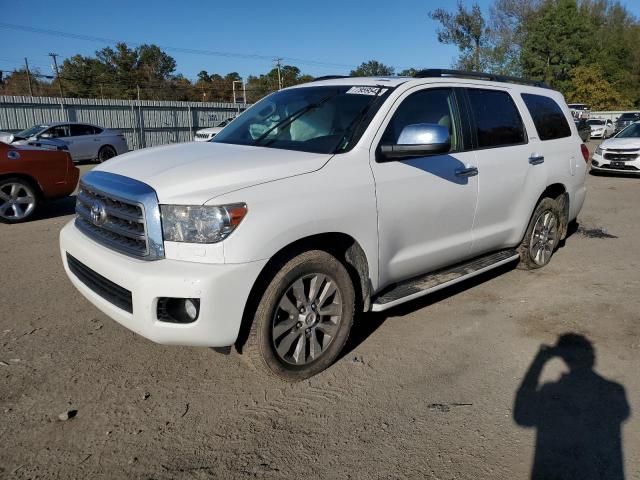 5TDKY5G16FS058441 - 2015 TOYOTA SEQUOIA LIMITED WHITE photo 1