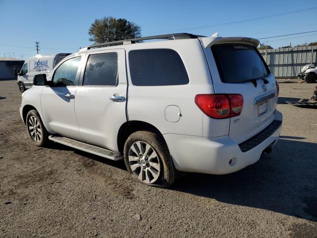 5TDKY5G16FS058441 - 2015 TOYOTA SEQUOIA LIMITED WHITE photo 2