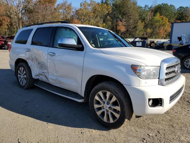 5TDKY5G16FS058441 - 2015 TOYOTA SEQUOIA LIMITED WHITE photo 4