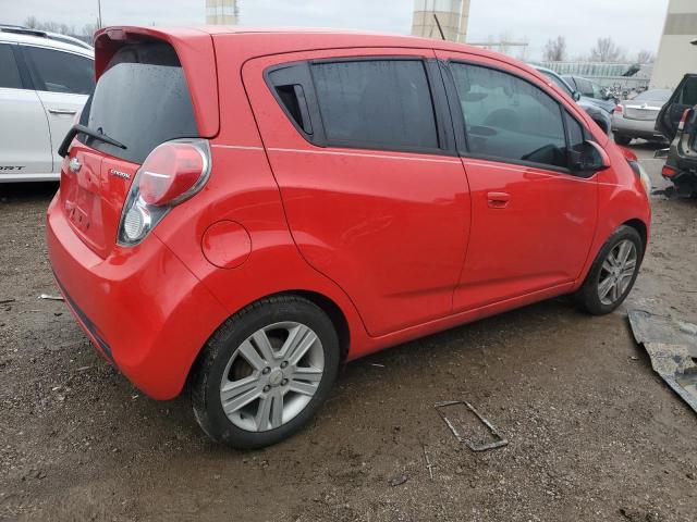 KL8CD6S95EC559963 - 2014 CHEVROLET SPARK 1LT RED photo 3