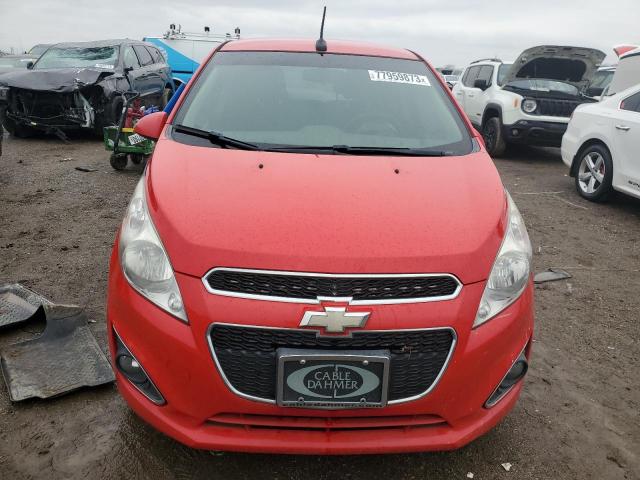 KL8CD6S95EC559963 - 2014 CHEVROLET SPARK 1LT RED photo 5