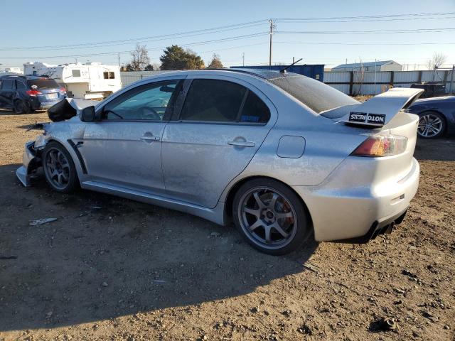 JA3AW86V48U048642 - 2008 MITSUBISHI LANCER EVOLUTION GSR SILVER photo 2