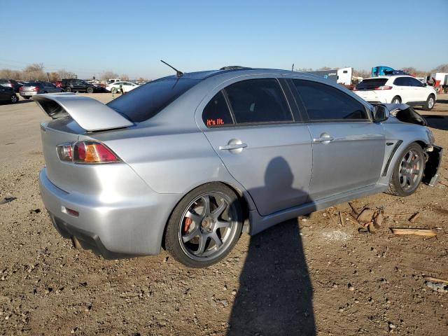 JA3AW86V48U048642 - 2008 MITSUBISHI LANCER EVOLUTION GSR SILVER photo 3