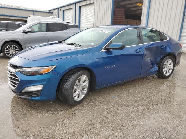 1G1ZD5STXKF161691 - 2019 CHEVROLET MALIBU LT BLUE photo 1