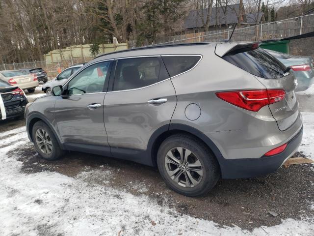 5XYZT3LB7EG186764 - 2014 HYUNDAI SANTA FE S GRAY photo 2