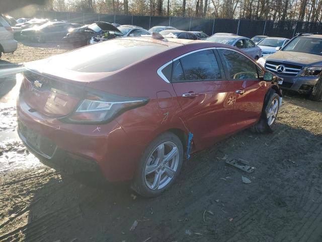 1G1RC6S50JU157539 - 2018 CHEVROLET VOLT LT RED photo 3