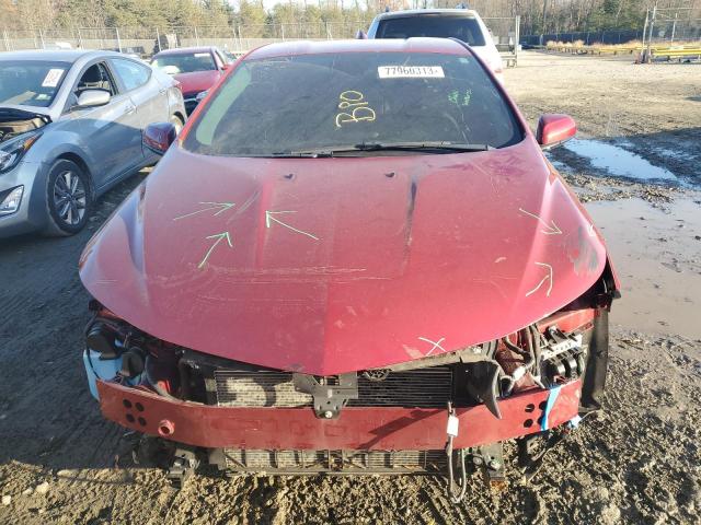 1G1RC6S50JU157539 - 2018 CHEVROLET VOLT LT RED photo 5