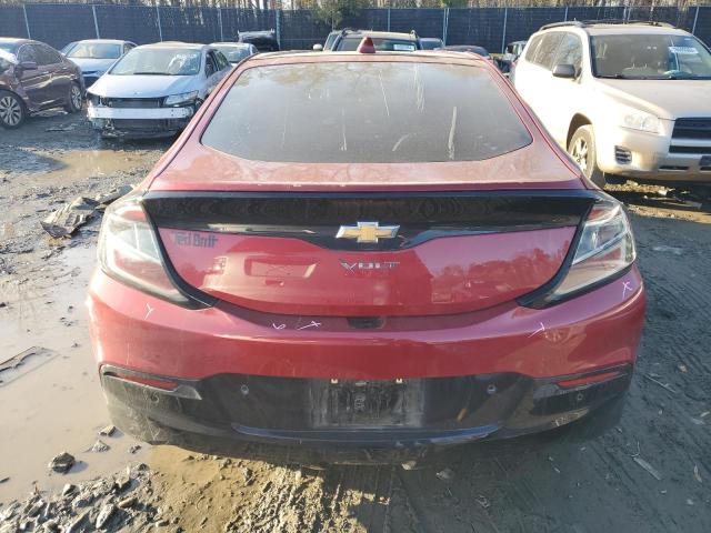 1G1RC6S50JU157539 - 2018 CHEVROLET VOLT LT RED photo 6