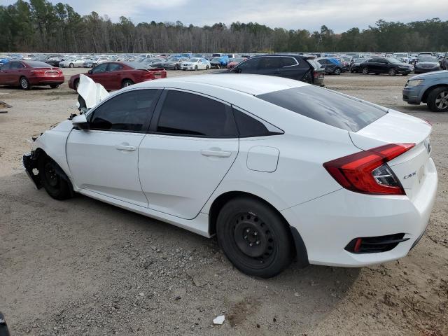 19XFC2E52JE001578 - 2018 HONDA CIVIC LX WHITE photo 2