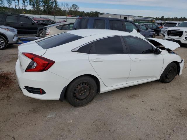 19XFC2E52JE001578 - 2018 HONDA CIVIC LX WHITE photo 3