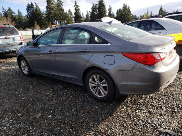 5NPEB4AC6DH679619 - 2013 HYUNDAI SONATA GLS SILVER photo 2