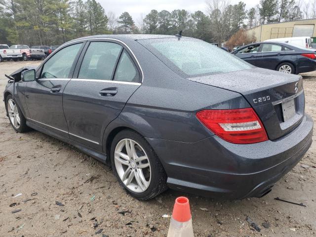 WDDGF4HB4ER305021 - 2014 MERCEDES-BENZ C 250 CHARCOAL photo 2