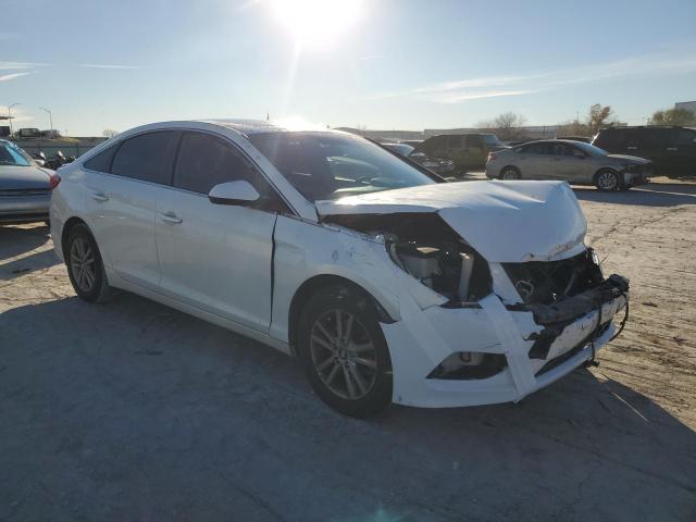 5NPE24AF5HH538718 - 2017 HYUNDAI SONATA SE WHITE photo 4