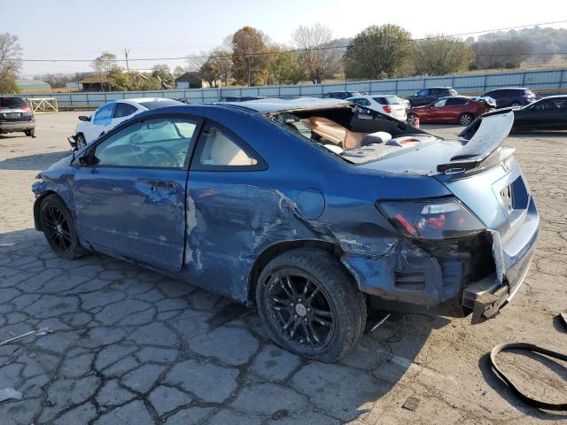 2HGFG11678H507968 - 2008 HONDA CIVIC LX BLUE photo 2