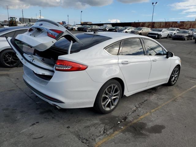 3FA6P0G72HR207158 - 2017 FORD FUSION S WHITE photo 3