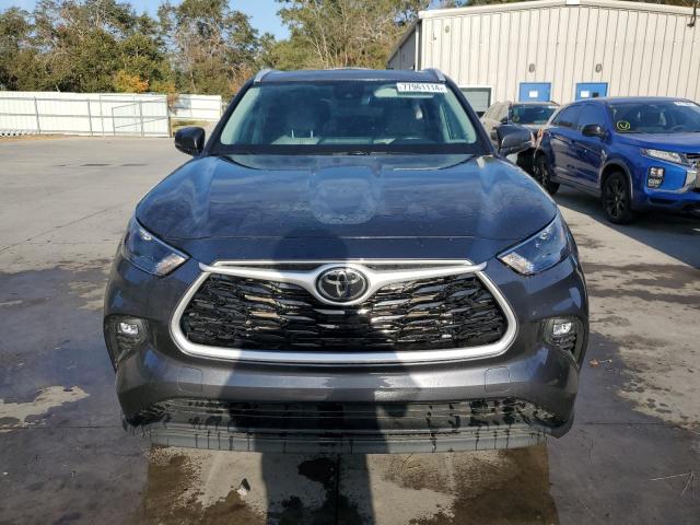 5TDGZRAH7NS556775 - 2022 TOYOTA HIGHLANDER XLE GRAY photo 5
